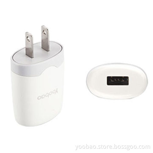 Yoobao 1A High Quality US Adapter YB705 with FCC Certification